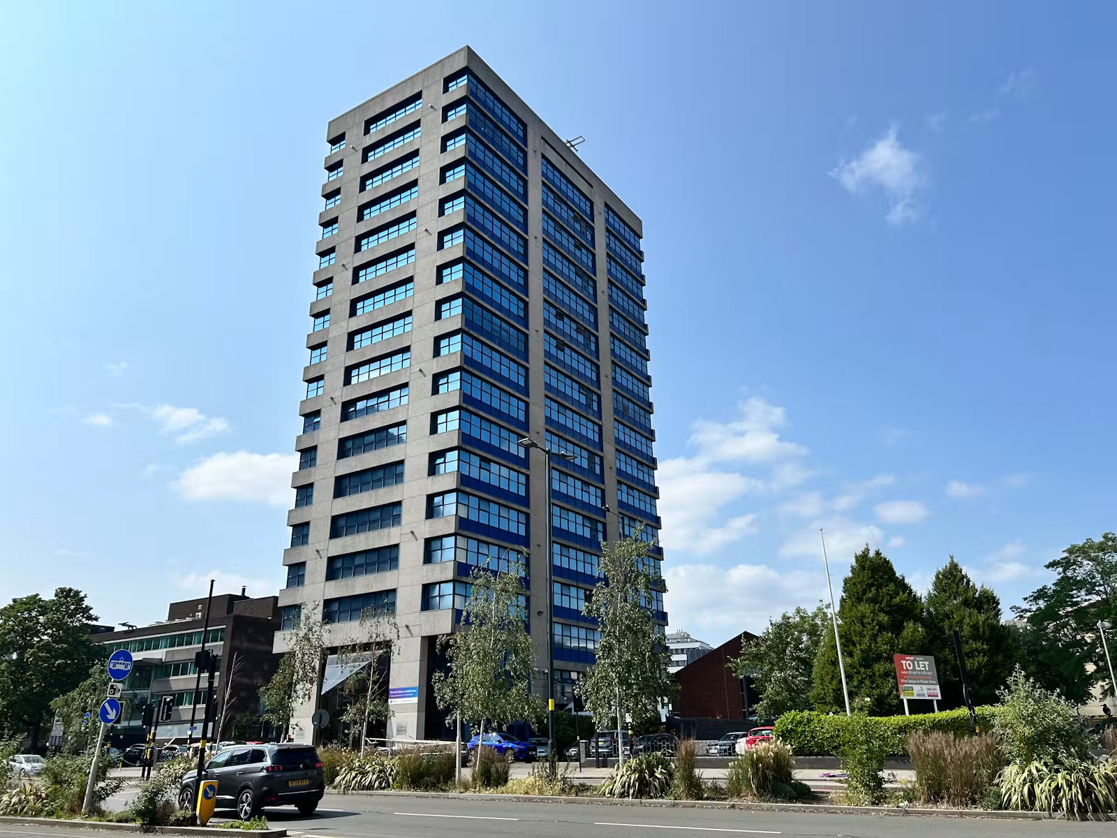 The Chapman Tate Associates office building on Hagley Road, Birmingham